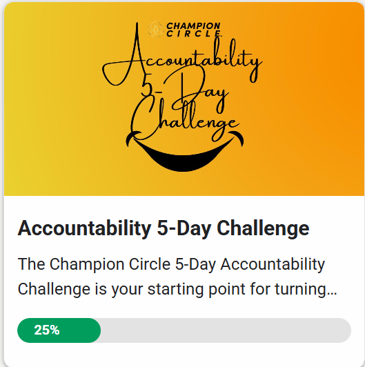 I just started the 5 Day Challenge...Who's joining me?