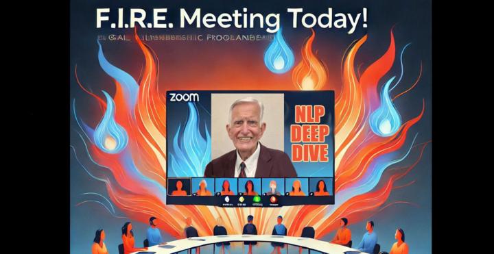 F.I.R.E. Training NLP Deep Dive Replay is live