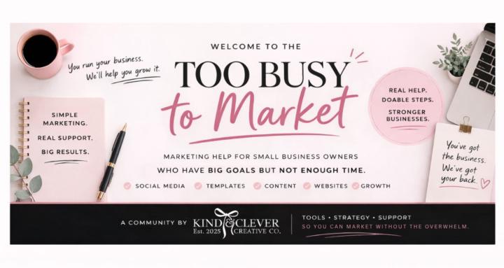 Too Busy to Market
