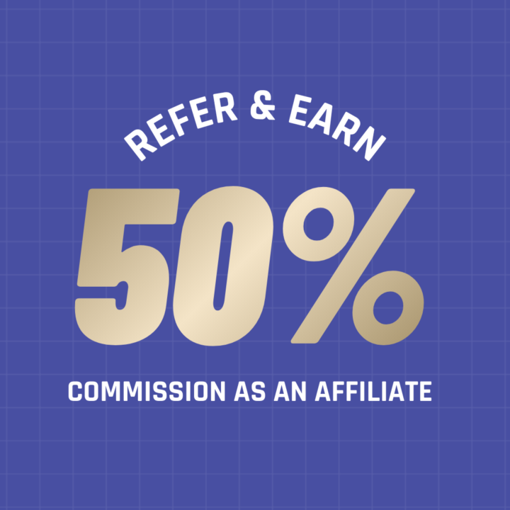 💰 Earn 50% for referrals when you share your affiliate link