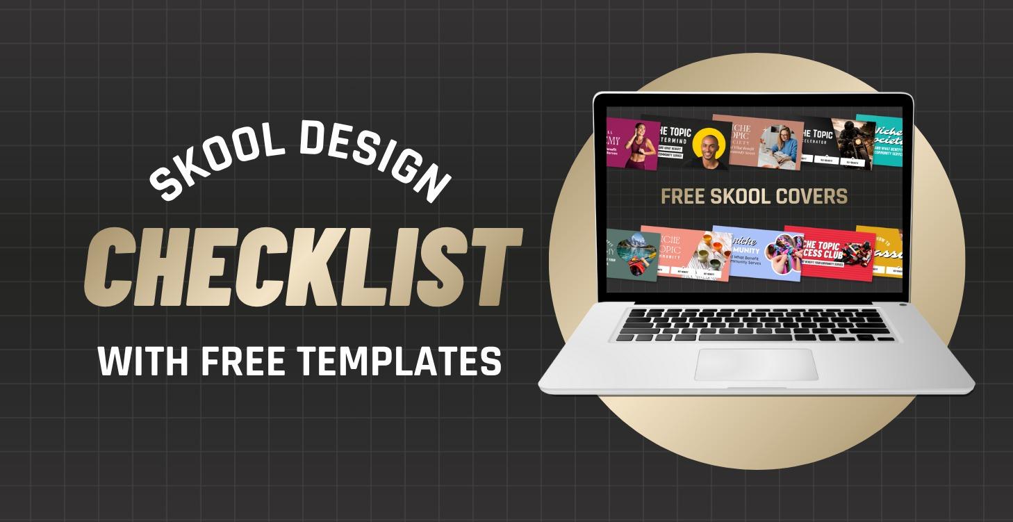 ✅ Free Skool Design Checklist