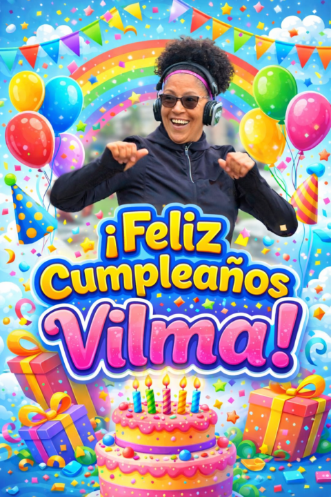 ¡Feliz Cumpleaños Vilma! 🎂