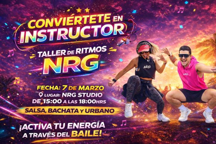 1er Taller de Ritmos NRG💃🏻🕺🏼🎶🎧