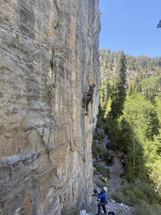 Climbing on Limestone