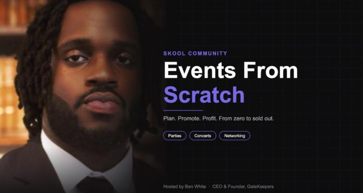 Events From Scratch 