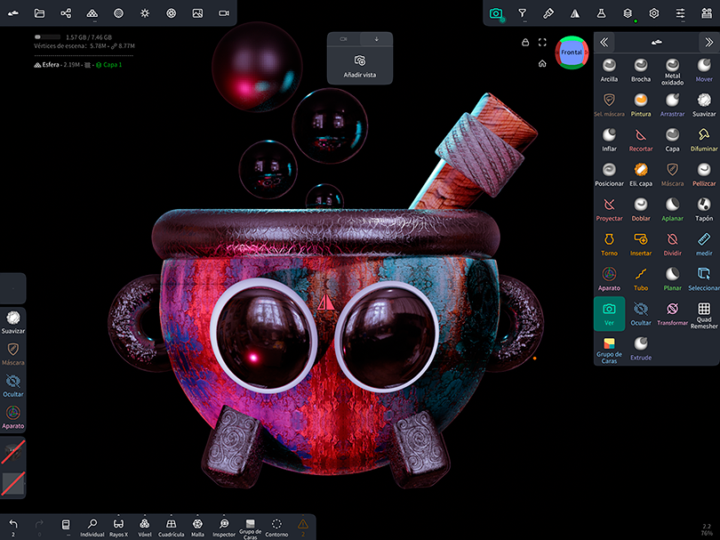 tiktok live creando Caldero 