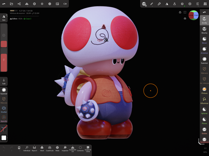 Creando a Toad en tiktok live :)