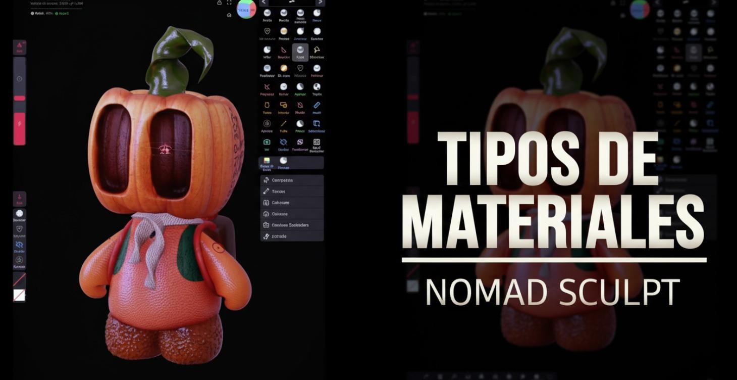 10. Como cambiar materiales en nomad