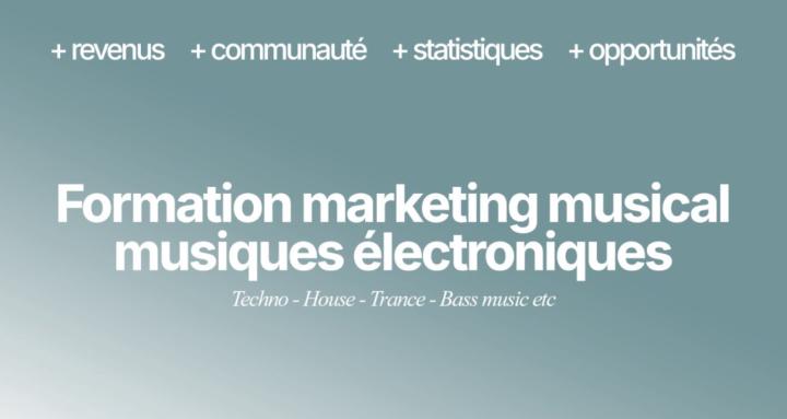 Formation marketing musical