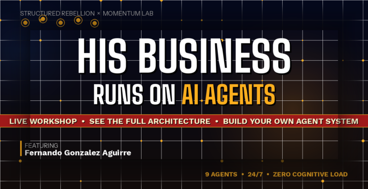 His Business Runs on AI Agents