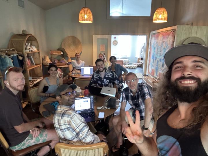 Our biggest co-working session yet!!