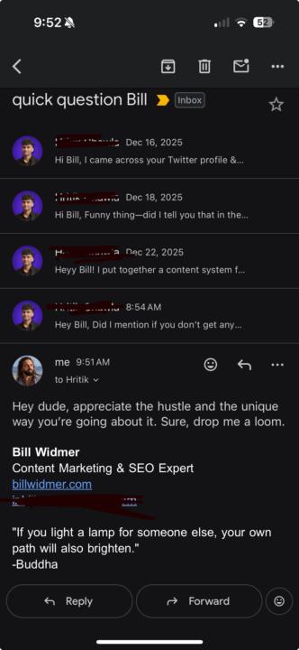 The money 💰 is in the FOLLOW UP