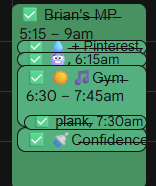 What does 1% daily effort look like?
