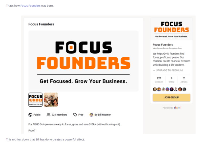 Mentioned Focus Founders In New Article