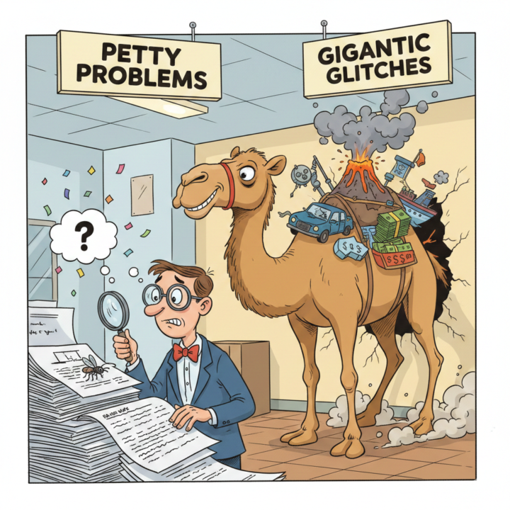 Day #12 Are You Swallowing Camels?