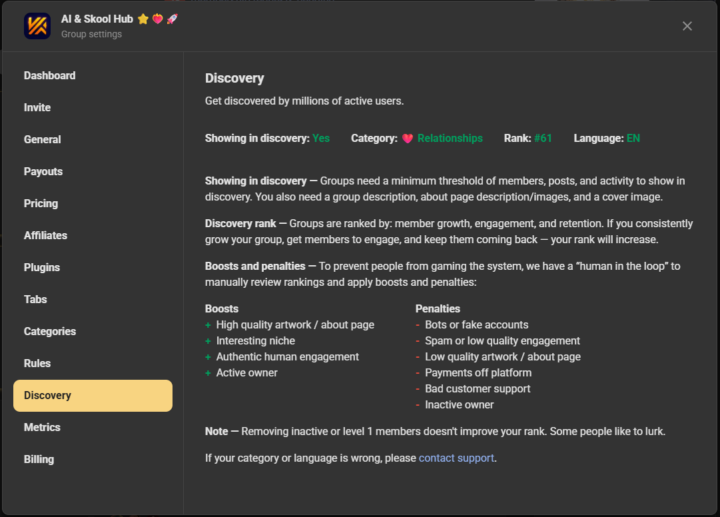 This is our first discovery update 🚀