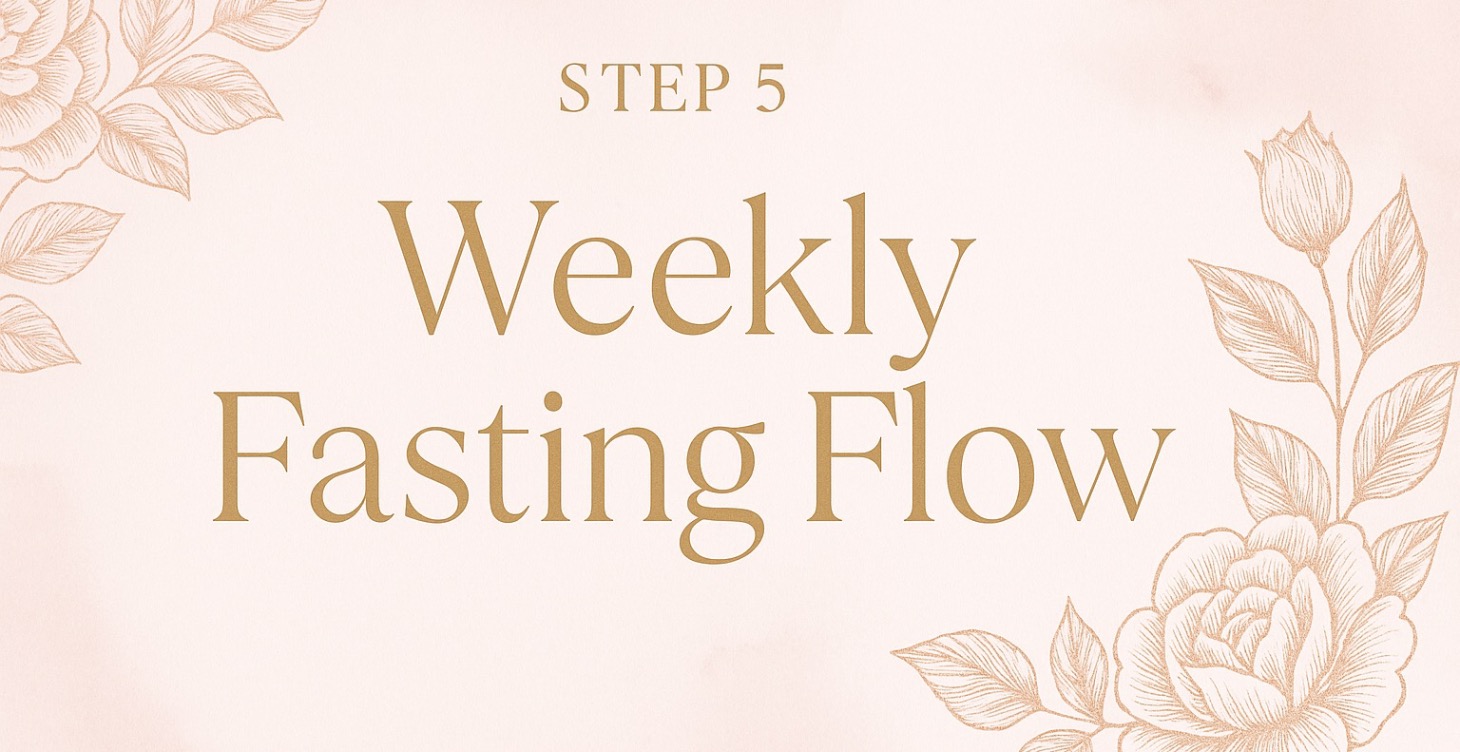 Class 5: Weekly Fasting Flow