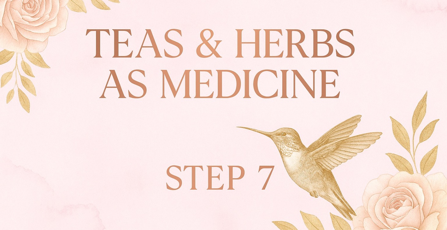 Class 7 – Teas & Herbs as Medicine