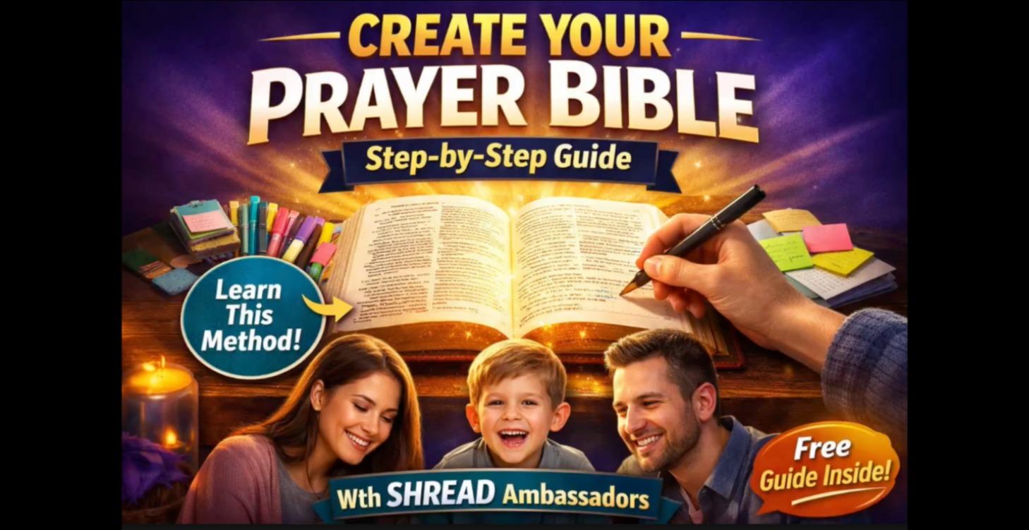 Creating Your Prayer Bible