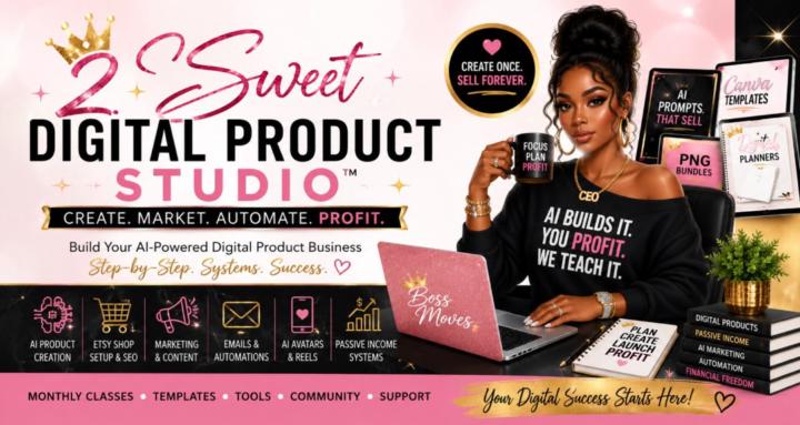 2Sweet Digital Product Studio™