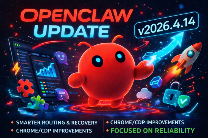 OpenClaw 2026.4.14 just dropped… and this one’s all about reliability 🦞