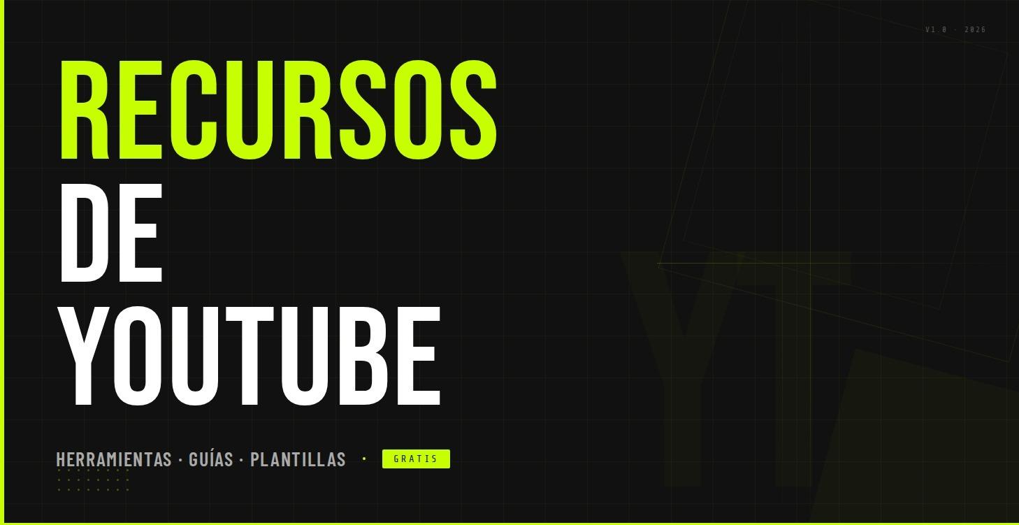Recursos de Youtube