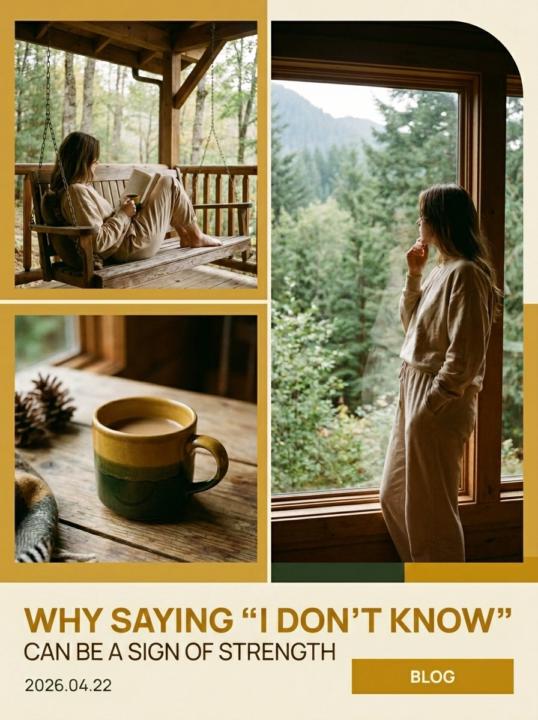 Blog: Why Saying "I Don't Know" Can Be a Sign of Strength
