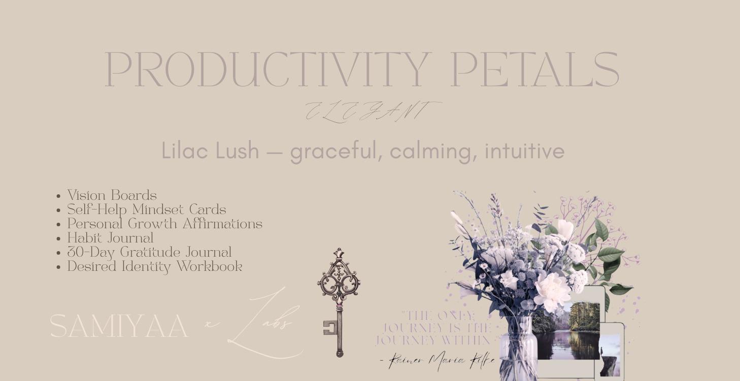 💜Lilac Lush – Petal‑Powered Purpose