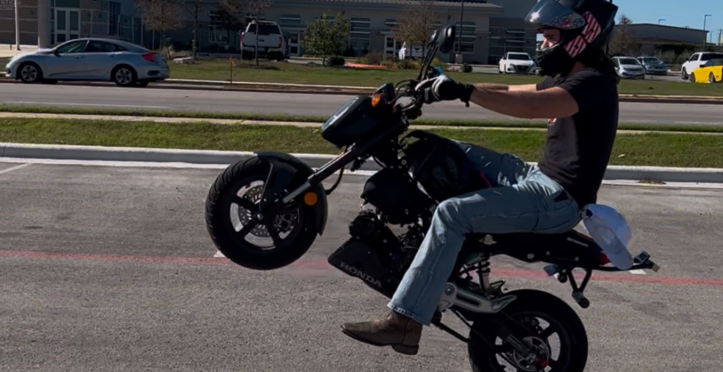 8. Are you ready to WHEELIE?