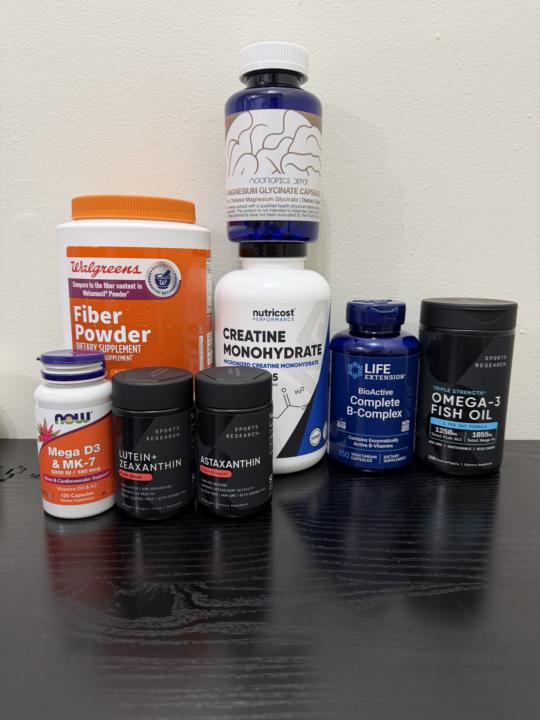 My Daily Evidence Based Supplement Stack