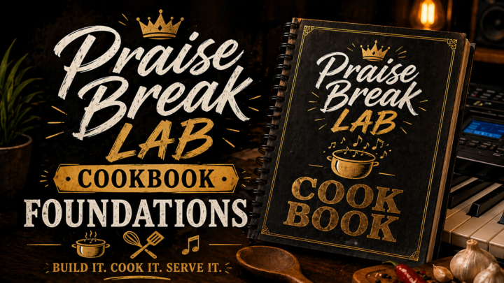 The Praise Break Lab: Cookbook is coming. 🍳🎹👨🏽‍🍳