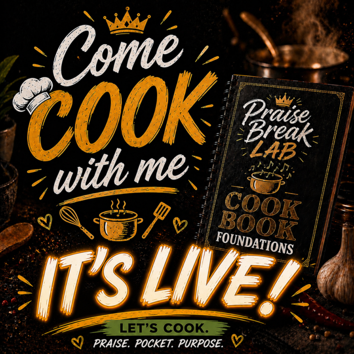 Praise Break Lab: Cookbook — Foundation IS LIVE!🎉