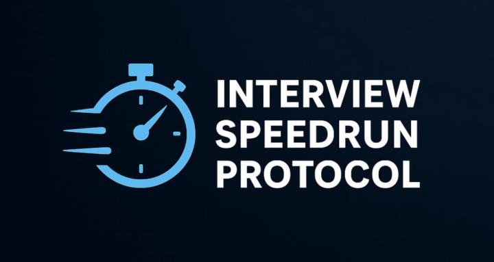 Interview Speedrun Protocol