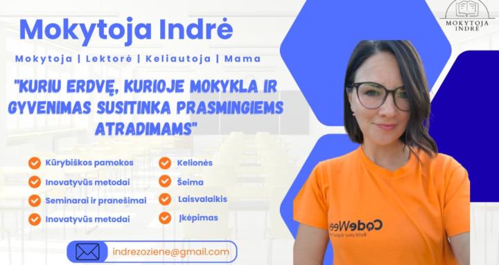 Mokytoja Indrė