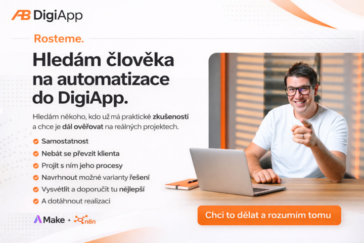 Baví tě automatizace? Možná hledám právě tebe 😉