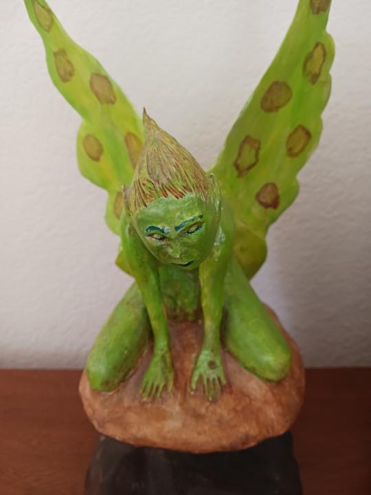 The Freaky Fairy my dad carved...
