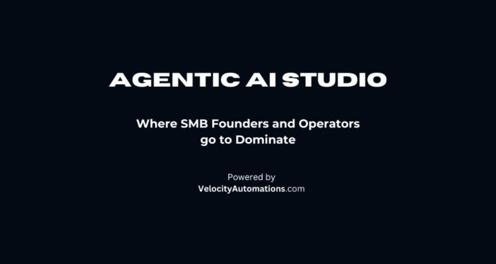 Agentic AI Studio