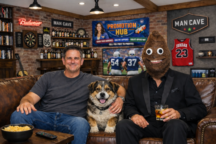 Join The Man Cave. 