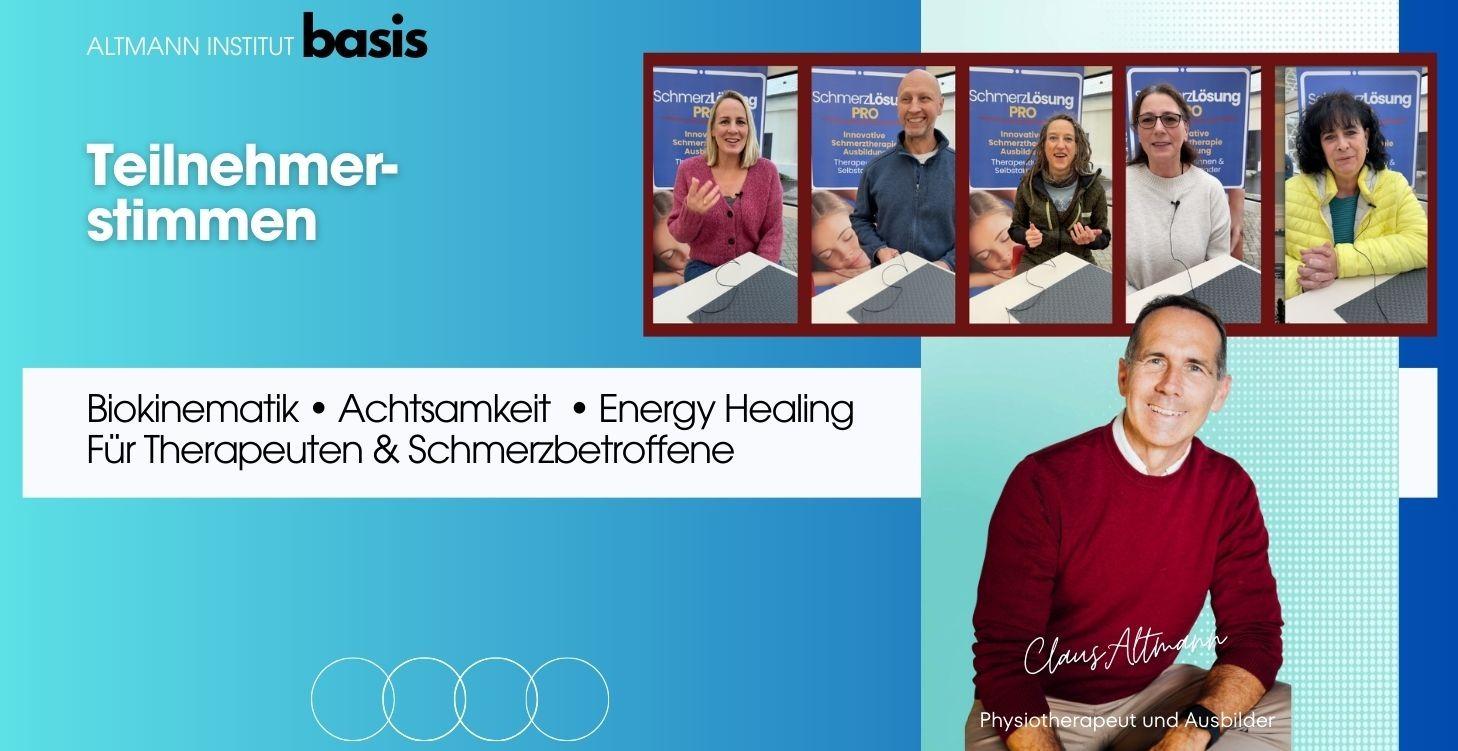 Teilnehmer über Claus Altmann & Schmerzlösung