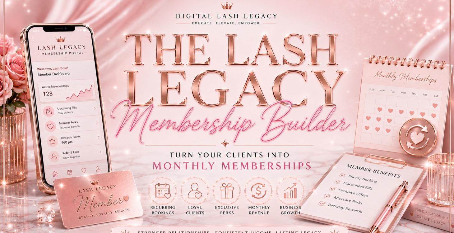 The Lash Legacy Membership Builder
