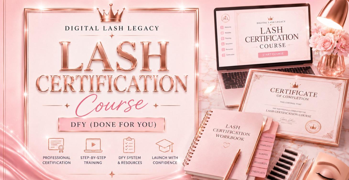 LELA DFY Lash Certification Course