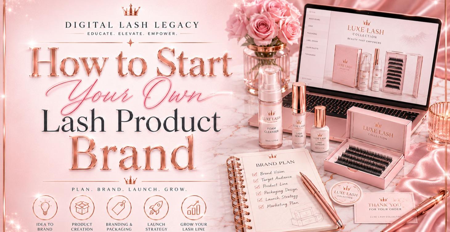 How to Start Your Own Lash Product Brand