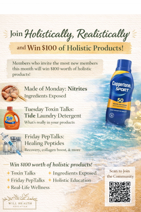 🌿 Join Holistically, Realistically — and Win $100 in Holistic Products! 🌿