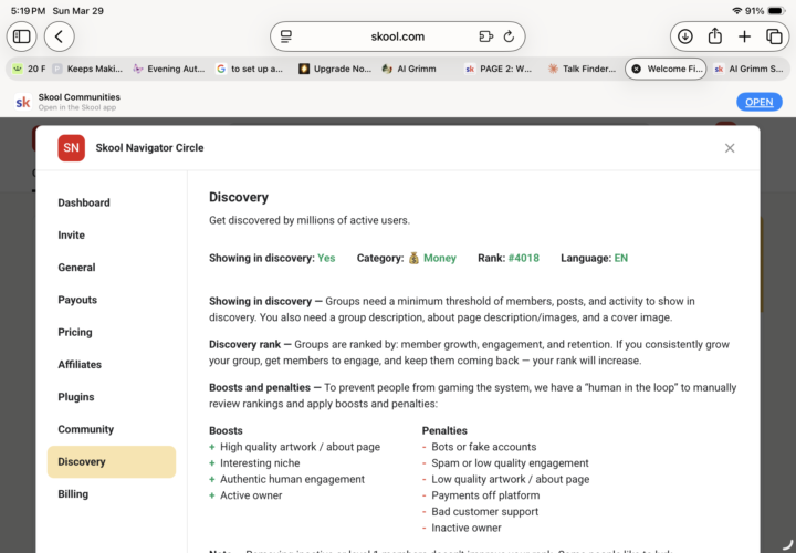 Discovery Challenge - Skool Navigator Circle