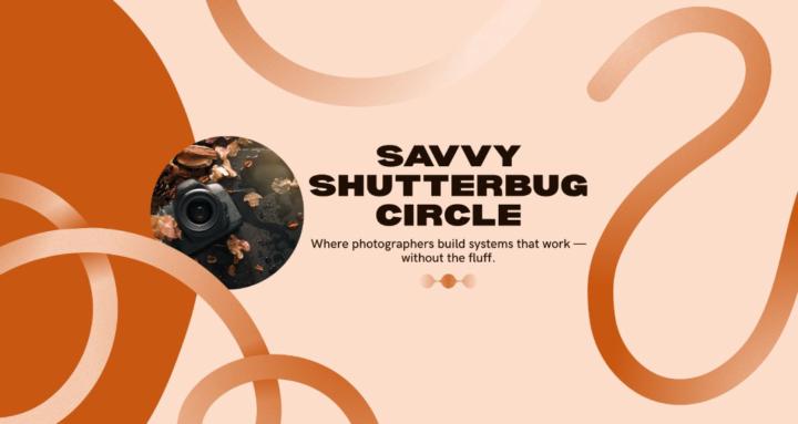 Savvy Shutterbug Circle