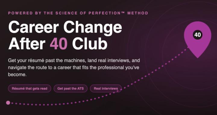 Career Change After 40 Club