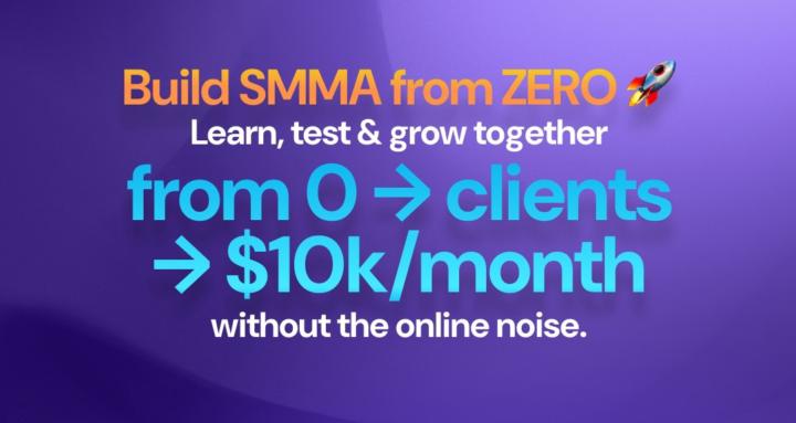 Build SMMA from ZERO