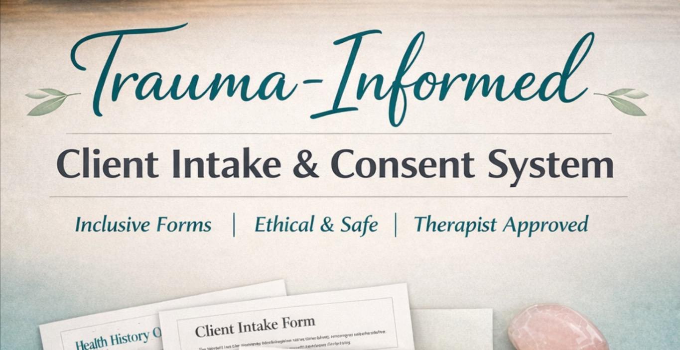 Inclusive Client Intake Forms (PDF), SOAP Notes