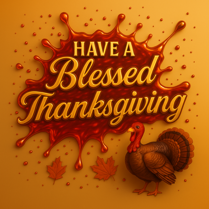Wishing Everyone a Blessed Thanksgiving!