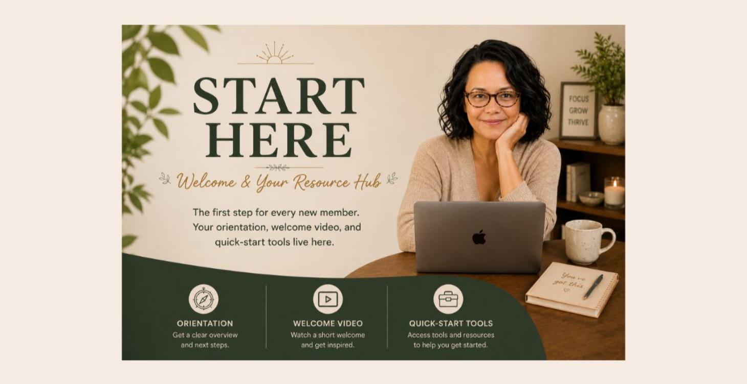 START HERE: Welcome & Resource Hub